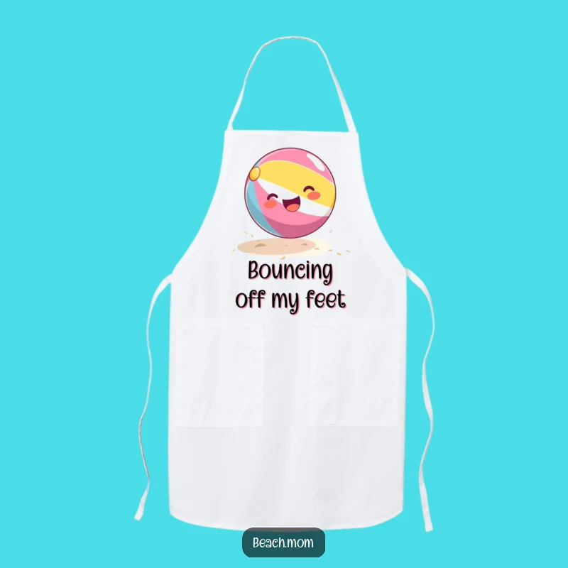 Funny Beach Ball Apron: Cook with Joy in a Bouncing Ball Design Gift