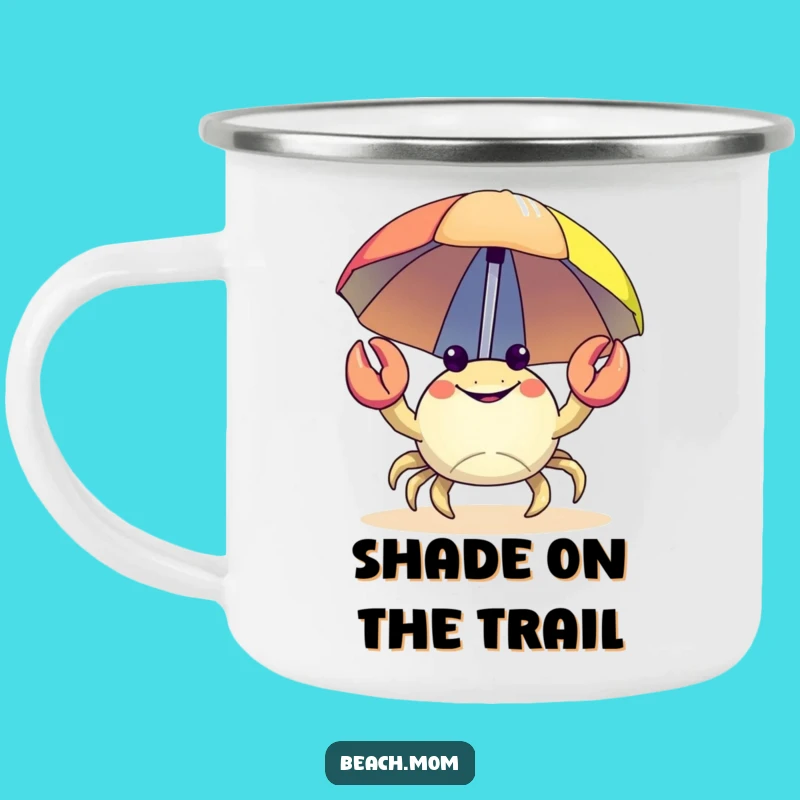 Shady Escapes Funny Crab Camping Mug
