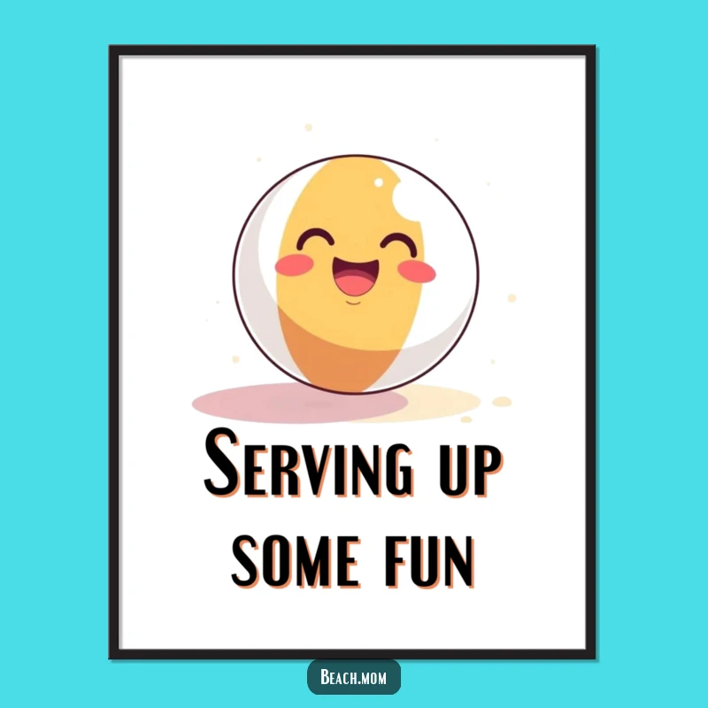 Free Printable Beach Ball Wall Art: Joyful Bouncing Sunny Sand Decor