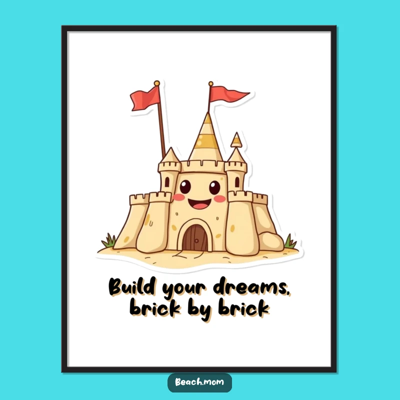 Funny Free Printable Castle Wall Art: Grinning Guard, Downloadable Decor