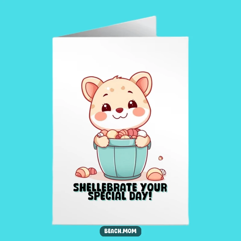 Free Printable Birthday Card: Animal's Treasure Hunt - Funny Downloadable Gift!