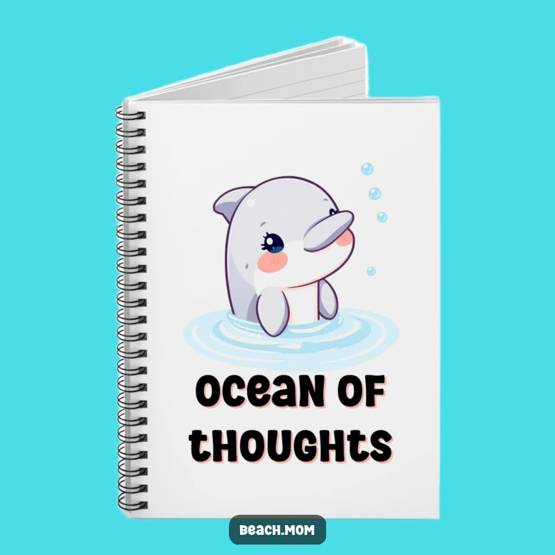 Funny Dolphin Bubbles Notebook: Hilarious Ocean Journal, Perfect Gift!