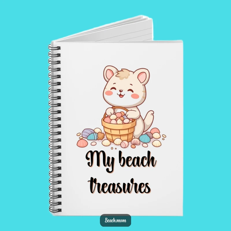 Funny Seashell Collector Animal Notebook - Creative Funny Gift for Notes