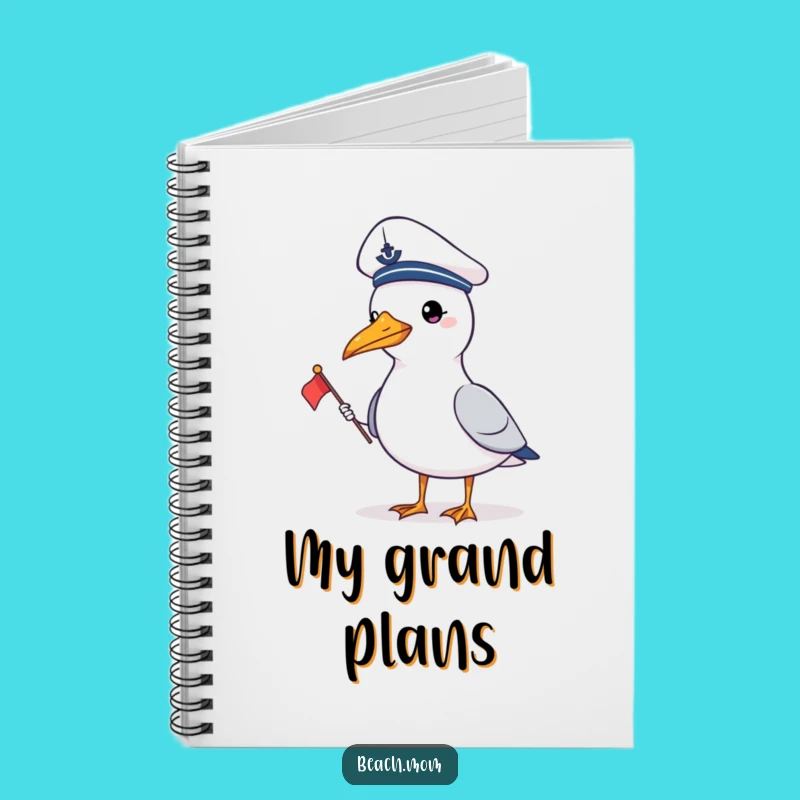 Funny Sailor Gull Notebook: Chart Your Course with Hilarious Notes