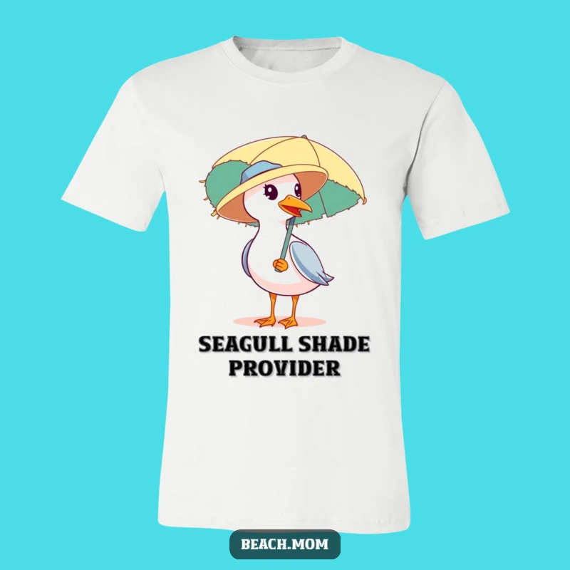 Funny Seagull Beach Hat T-Shirt: Your Go-To for Hilarious Sun Protection
