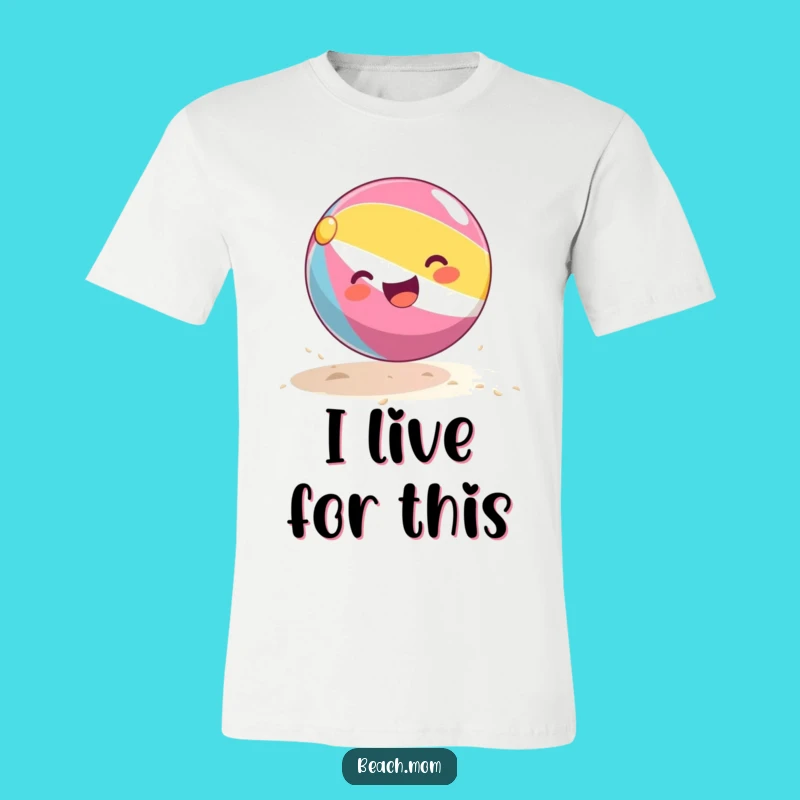 Funny Beach Ball T-Shirt: Wearable Joy with a Bouncing Ball Design Gift