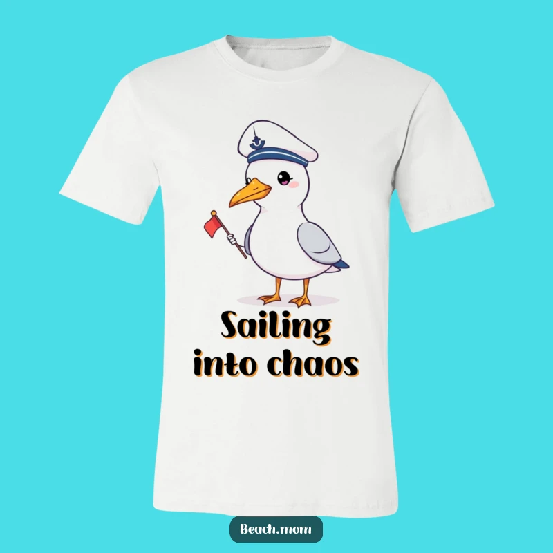 Funny Sailor Gull T-Shirt: Hilarious Nautical Adventure Awaits!