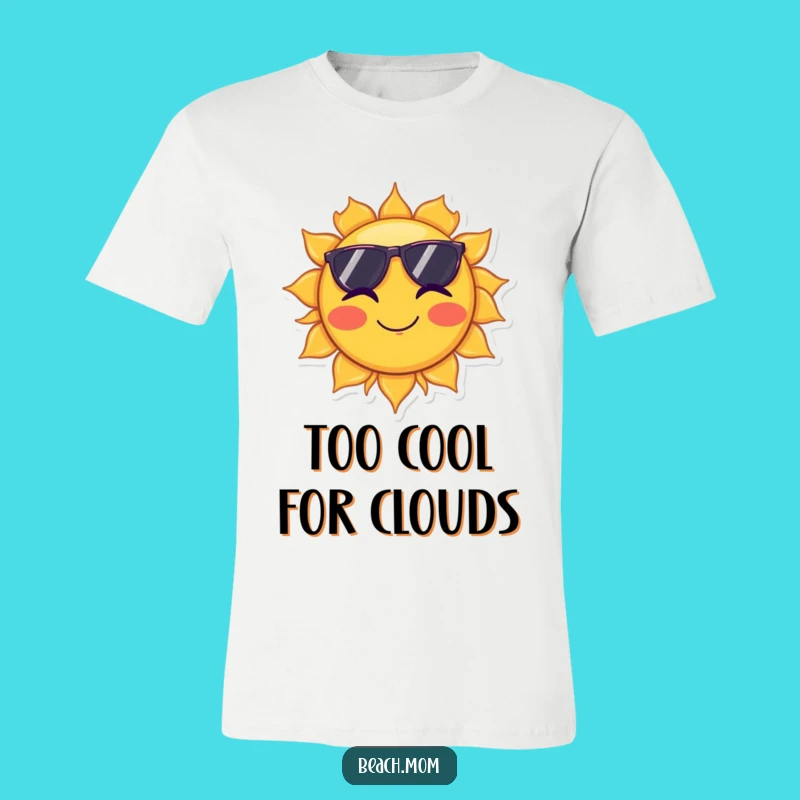 Funny Sun Sunglasses Wink T-Shirt - Hilarious Happy Celestial Tee!